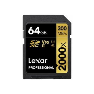 LEXAR SDXC 64GB UHS-II 2000x Professional