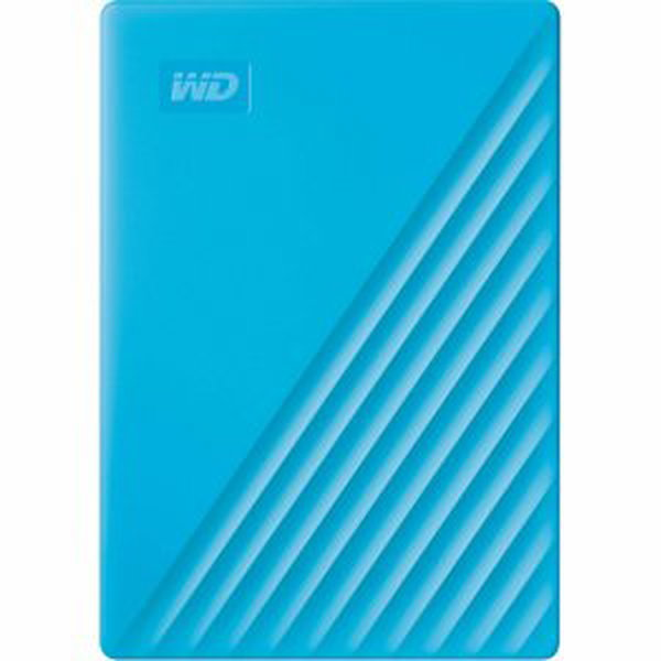 WD MY PASSPORT 4TB USB3.2, světle modrý