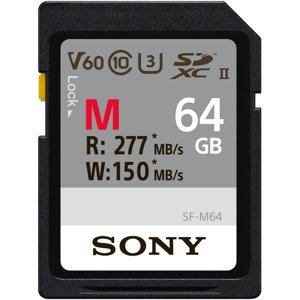 SONY SDXC 64GB UHS-II R:277MB/s W:150MB/s