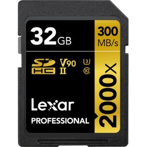 LEXAR SDXC 32GB UHS-II 2000x Professional