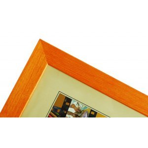 CODEX SLS rám 15x21 dřevo, oranžová 004