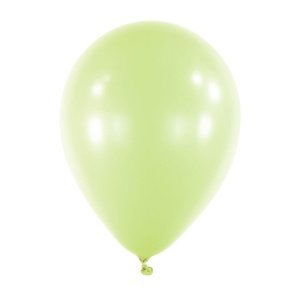 Balonek Macaron Pistachio 30 cm, D25 - Makrónkový Pistaciový, 50 ks