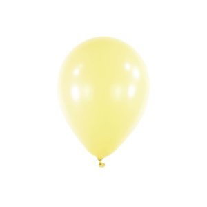 Balonek Macaron Lemon 13 cm, D27 - Makrónkový žlutý, 100 ks