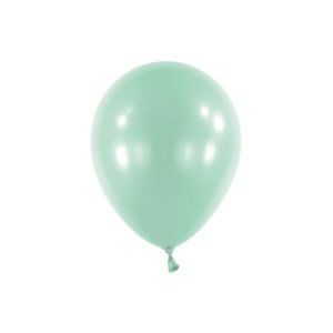 Balonek Pearl Mint Green 13 cm, DM94 - Mintový perleťový, 100 ks