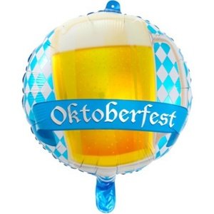 Foliový  balonek beer - Oktoberfest 43 cm