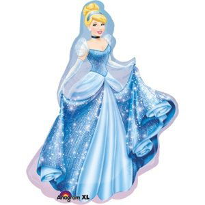 Foliový balonek Disney princess Popelka 71 x 84 cm