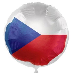 Foliový balonek Vlajka České republiky - 43cm