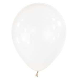 Balonek Crystal Clear 40 cm, D00 - Průhledný, 50 ks