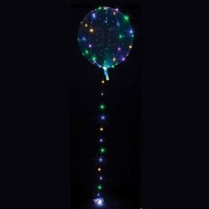 Dekorační bublina s LED dekorací - 46 cm