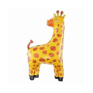 Foliový balonek - roztomilá žirafa 46 x 87 cm