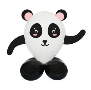 Balonkové zvířátko DIY - panda