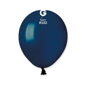 Balonky 13 cm - navy modré - 100 ks