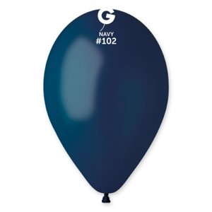 Balonky 30 cm - navy modré 100 ks