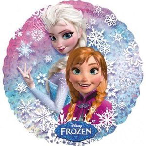 Foliový holografický balonek Frozen - Anna a Elsa 43 cm