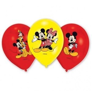Latexové balonky Mickey Mouse 6 ks