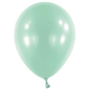 Balonek Pearl Mint Green 40 cm, DM94 - Mintový perleťový