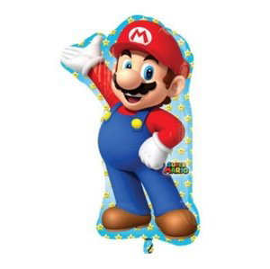 Foliový balonek postavička Super Mario 55 x 88 cm