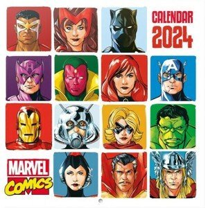 Kalendář Marvel Comics 2024