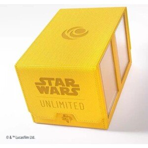 Gamegenic - Star Wars: Unlimited Double Deck Pod - Yellow