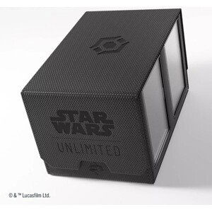 Gamegenic - Star Wars: Unlimited Double Deck Pod - Black