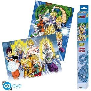 Set 2 plakátů Dragon Ball - Groups (52x38 cm)