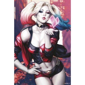 Plakát Harley Quinn - Kiss (13)