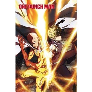 Plakát One Punch Man - Saitama & Genos (27)
