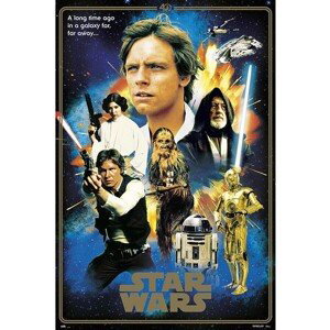 Plakát Star Wars - 40th Anniversary Heroes (123)