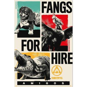 Plakát Far Cry 6 - Fangs for Hire (155)