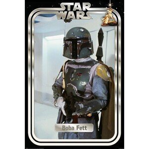 Plakát Star Wars - Boba Fett Retro Packaging (255)
