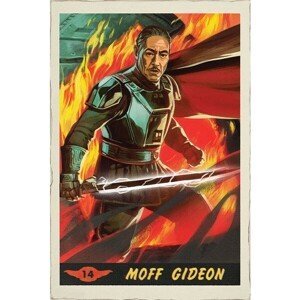 Plakát Star Wars: The Mandalorian - Moff Gideon Card (262)