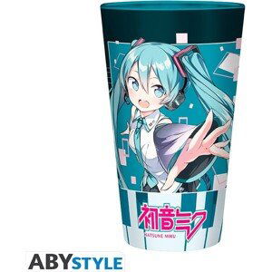 Sklenice Hatsune Miku - Musical City 400 ml