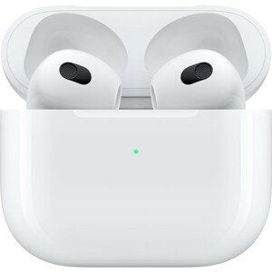 Apple AirPods bezdrátová sluchátka s Lightning nabíjecím pouzdrem (2021) bílá