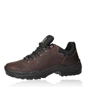 M&G pánské komfortní kotníkové boty - tmavohnědé - 43