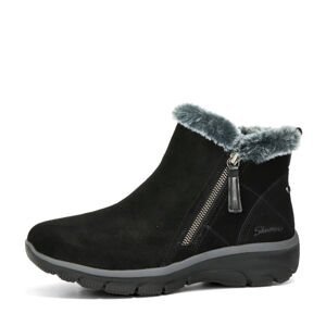 Skechers dámské komfortní kotníkové boty - černé - 36