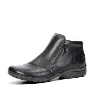 Rieker dámské komfortní kotníkové boty - černé - 36
