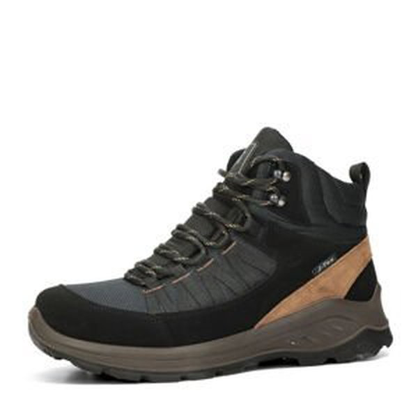 M&G pánské trekingové kotníkové boty - černé - 45