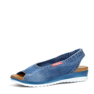 Robel dámské komfortní sandály - modré - 41