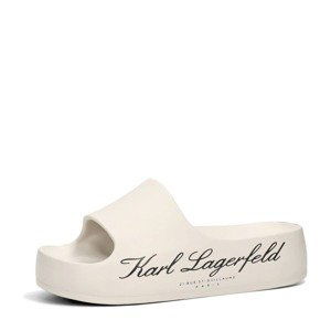 Karl Lagerfeld dámské módní pantofle - béžové - 36