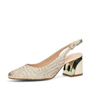 ETIMEĒ dámské elegantní sandály - zlaté - 40