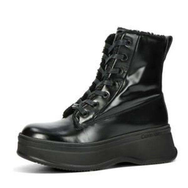 Calvin Klein dámské zateplené kotníkové boty na hrubé podrážce  - černé - 38
