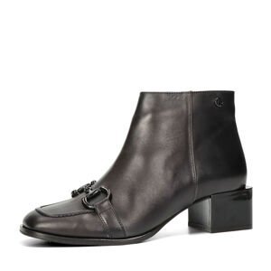 ETIMEĒ dámské elegantní kotníkové boty - černé - 38