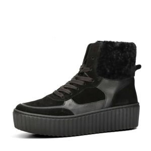 Gabor dámské zimní kotníkové boty na zip - černé - 37.5