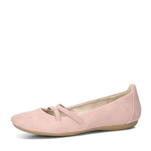 Tamaris dámské komfortní baleríny - růžové - 37