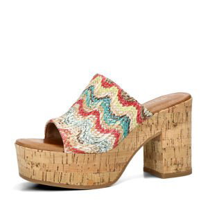 Tamaris dámské stylové pantofle - vícebarevné - 36
