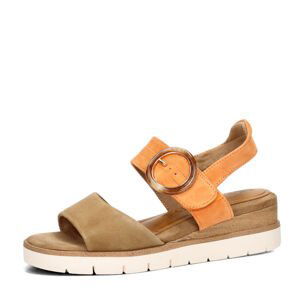 Tamaris dámské komfortní sandály - hnědé - 36