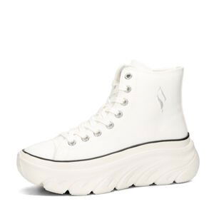 Skechers dámské stylové kotníkové tenisky - bílé - 38