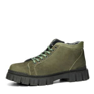 Robel pánské zateplené kotníkové boty - zelené - 44