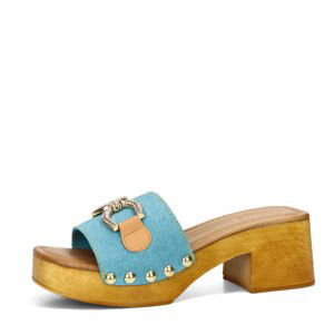 ETIMEĒ dámské stylové pantofle - modré - 36