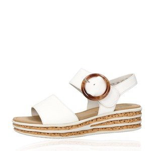 Gabor dámské kožené sandály - bílé - 37